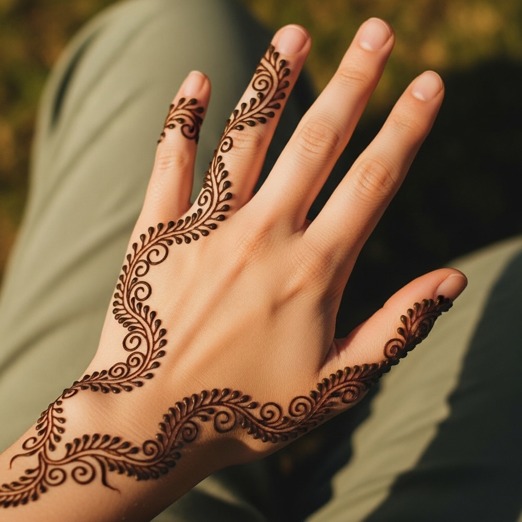 Divika Herbal Lace Inspired Designs